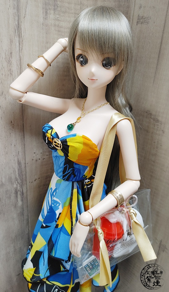 Smart Doll イレギュラーヘムラインワンピース ボタニカルver9 "サマーバカンス" (限定)