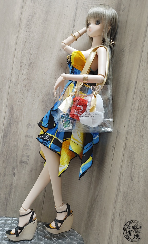 Smart Doll イレギュラーヘムラインワンピース ボタニカルver9 "サマーバカンス" (限定)