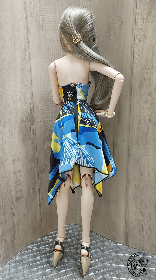 Smart Doll イレギュラーヘムラインワンピース ボタニカルver9 "サマーバカンス" (限定)