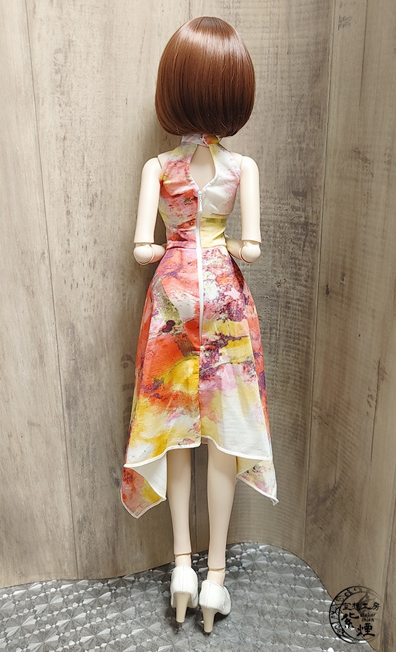 Smart Doll イレギュラーヘムラインワンピース ボタニカルver10 "スプリングフラワー" (数量限定)