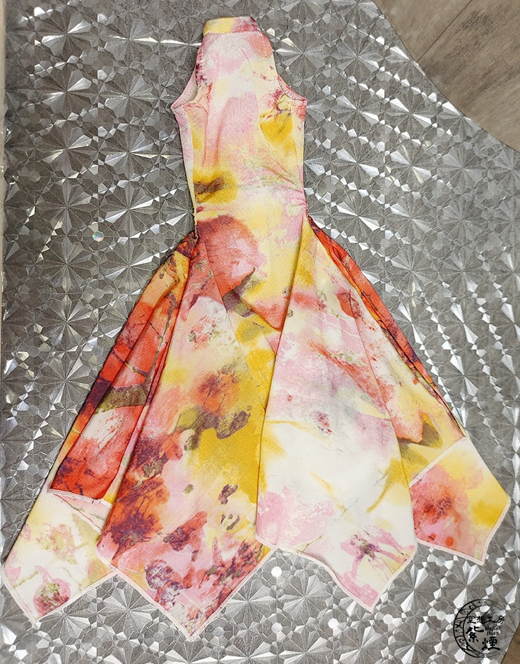 Smart Doll イレギュラーヘムラインワンピース ボタニカルver10 "スプリングフラワー" (数量限定)