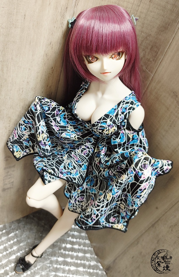 Smart Doll イレギュラーヘムラインワンピース ボタニカルver11 "プリズムフラワー" (限定)