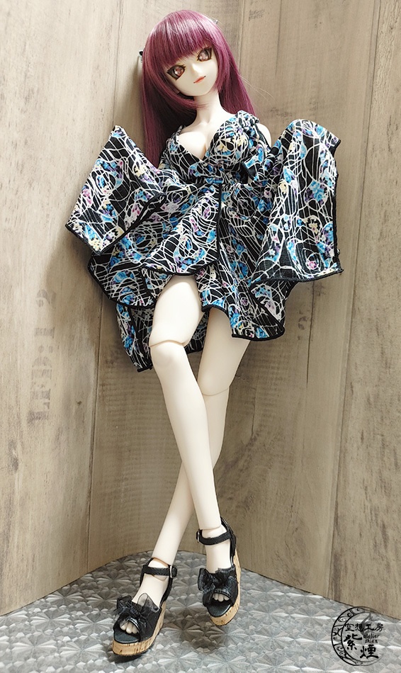 Smart Doll イレギュラーヘムラインワンピース ボタニカルver11 "プリズムフラワー" (限定)