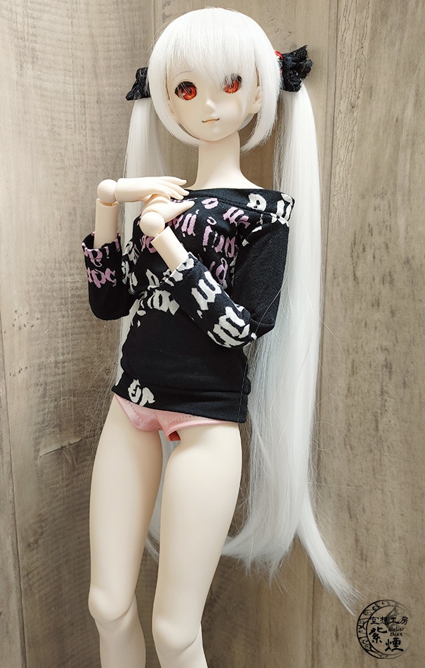 フェイクレザーショートパンツ ピンク:Smart Doll・DD・DDdy用