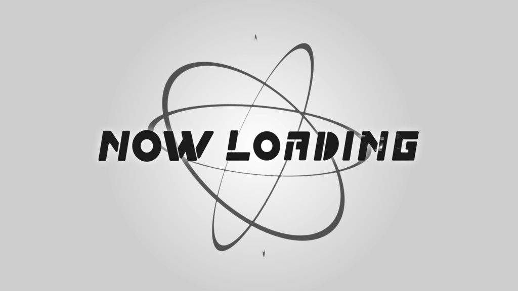 【待機画面】配信につかえるシンプルな”ループテキストアニメーション”【3パターン】