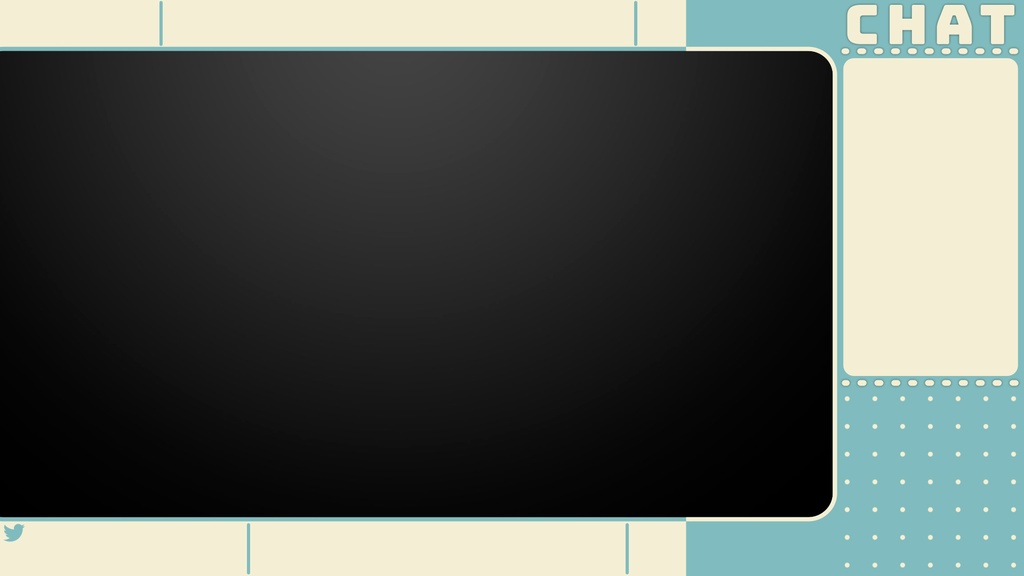 【5カラー】動く配信 オーバーレイ【配信画面】