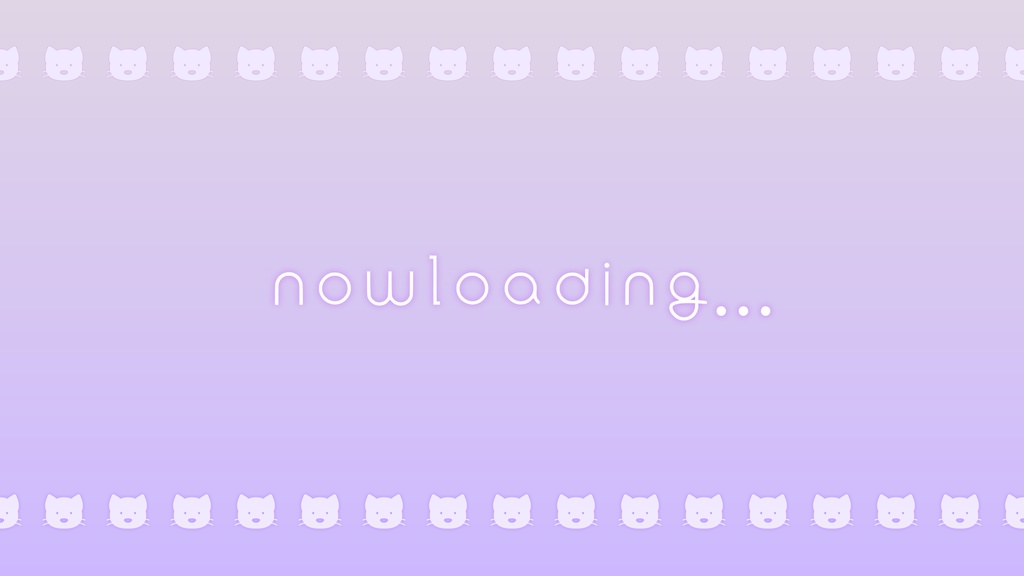 【シンプル】イヌ・ネコの動く待機画面&オーバーレイ【配信画面】