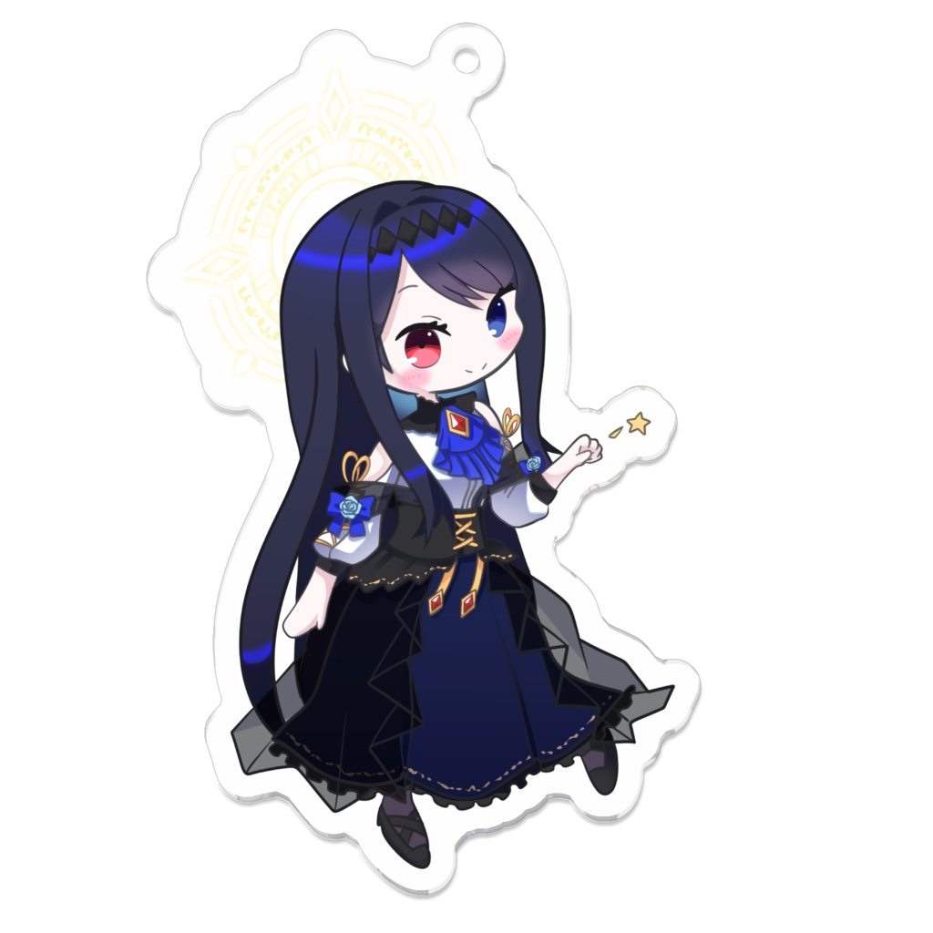 Mel_Lioly アクリルキーホルダー e