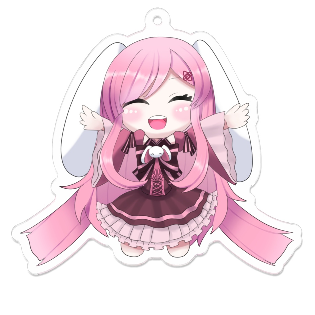 【コラボ販売】 Dolls 薄紅 露兎ちゃん アクリルキーホルダー