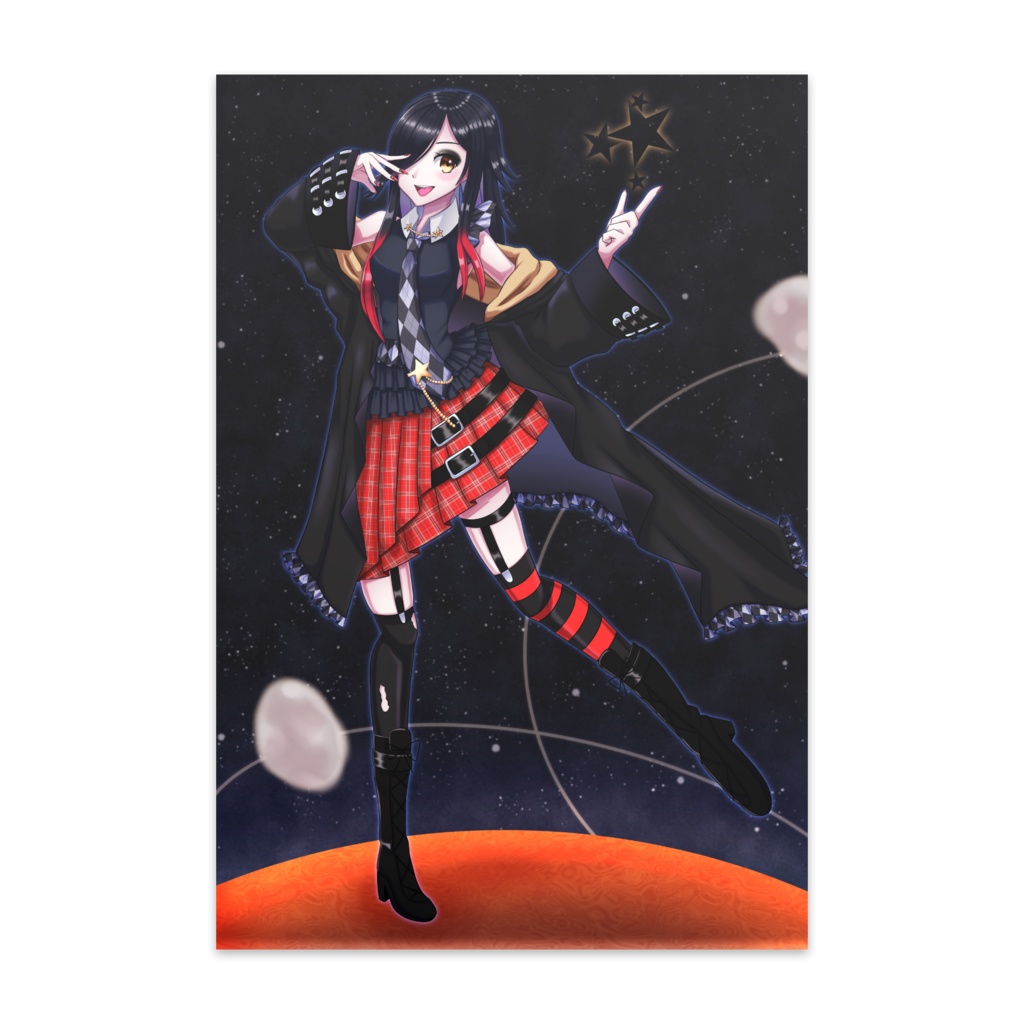 天ノ音星夜 キービジュアルポストカードセット 10枚