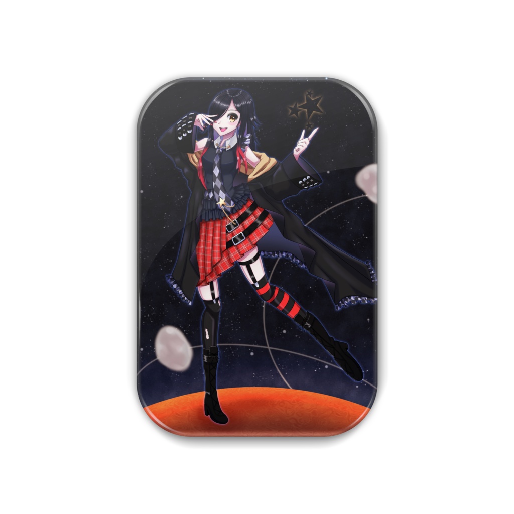 天ノ音星夜 キービジュアル缶バッジ