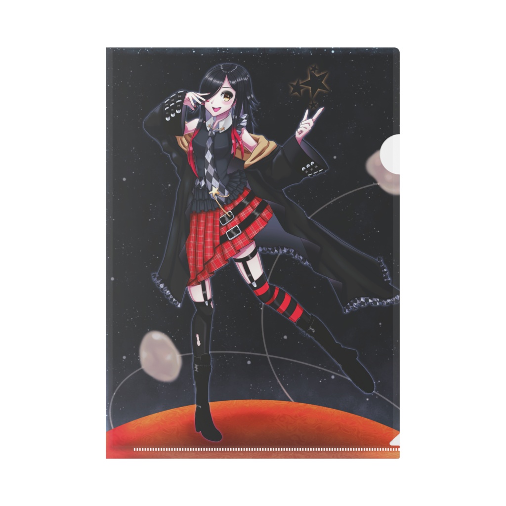 天ノ音星夜 キービジュアル クリアファイル