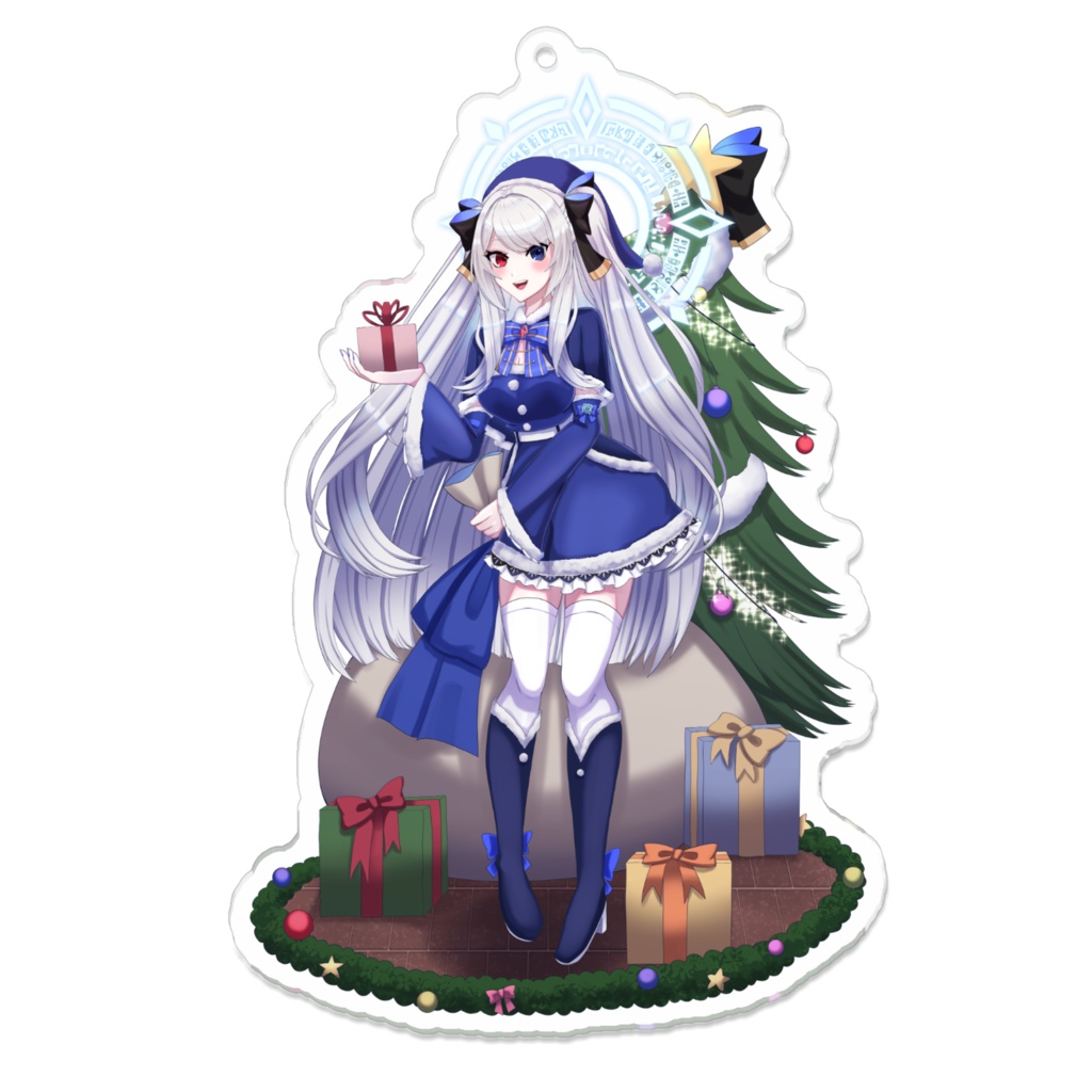 クリスマスMel_Lioly2024 アクリルキーホルダー