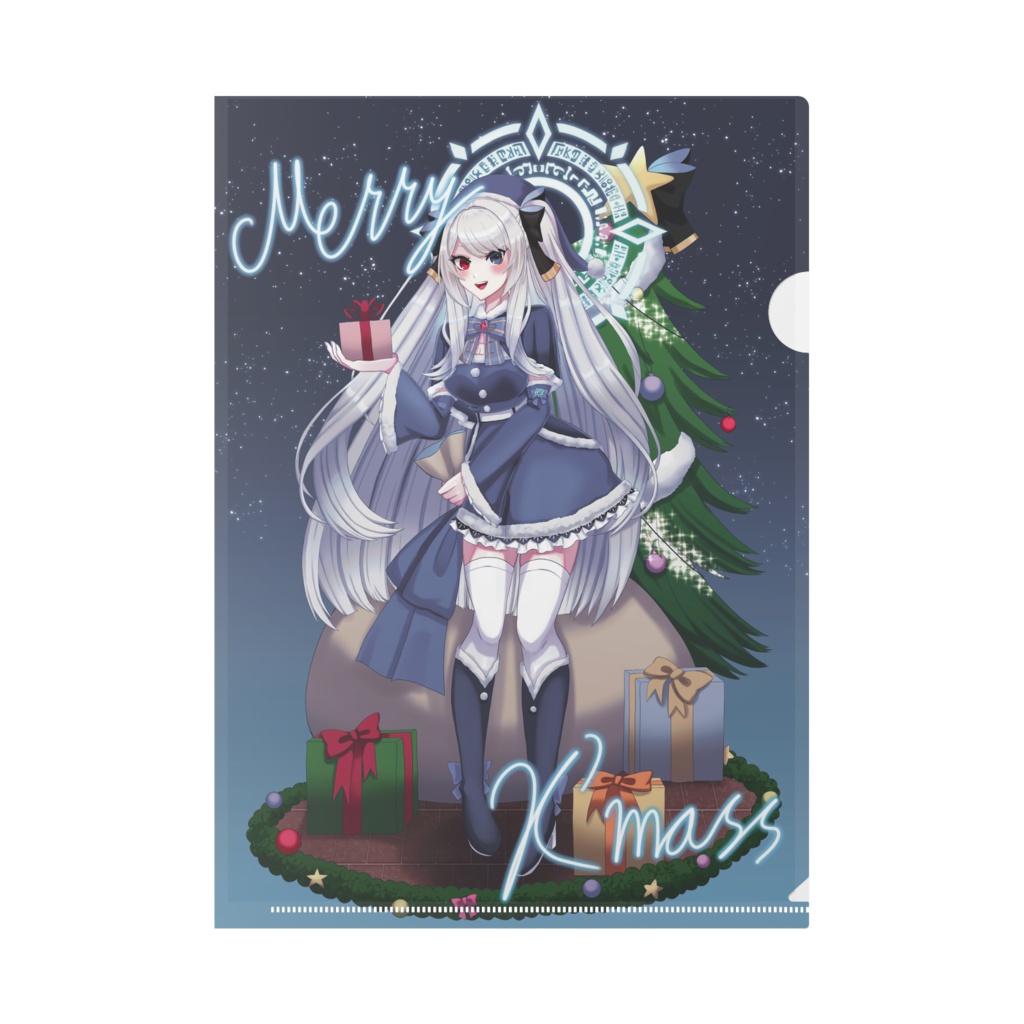クリスマスMel_Lioly2024 クリアファイル