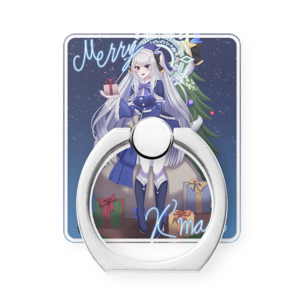 クリスマスMel_Lioly2024 スマホリング