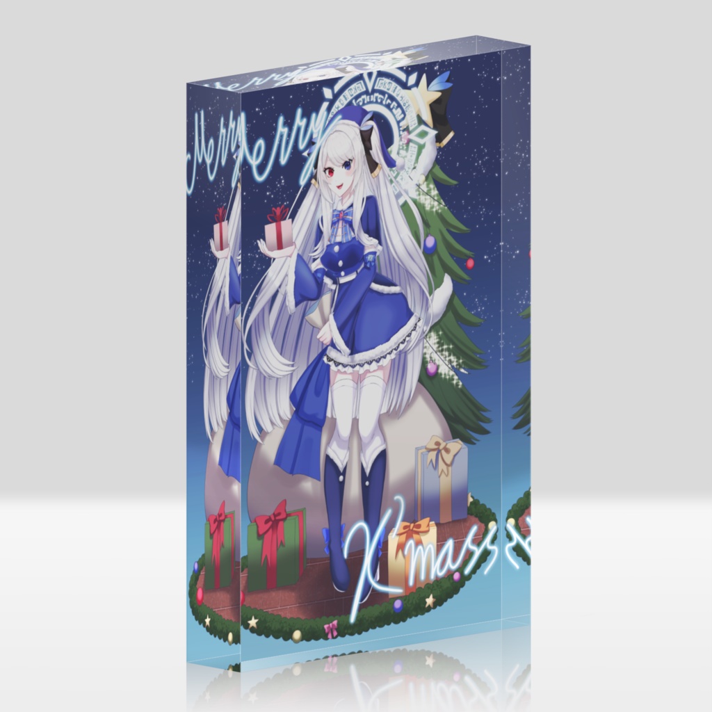 クリスマスMel_Lioly2024　アクリルブロック