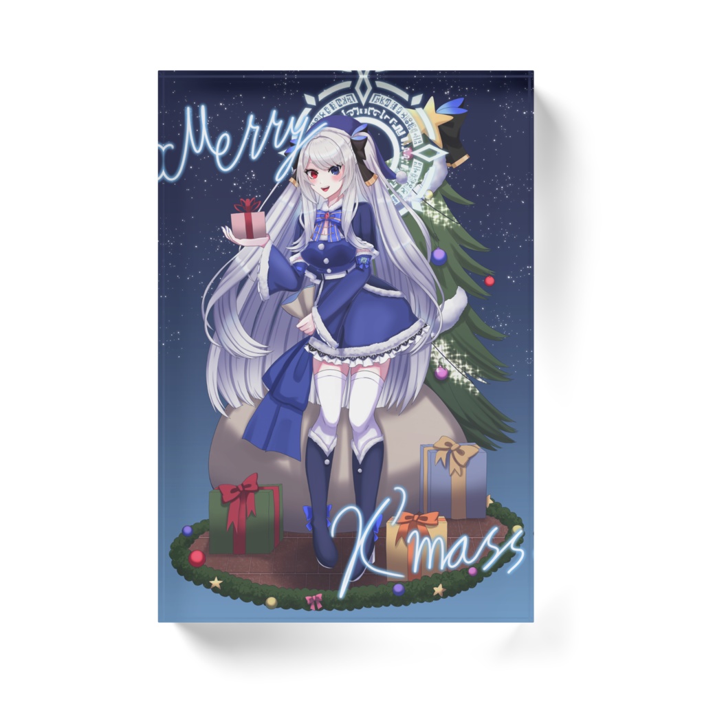 クリスマスMel_Lioly2024 アクリルブロック