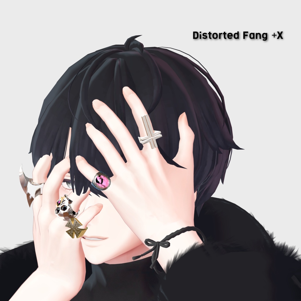 指輪6種セット【Distorted Fang +x】