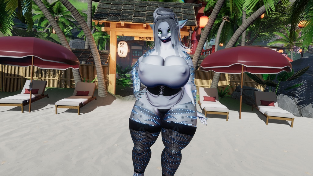 Pearl and Cupid the Tiger Sharks (PC/Quest)