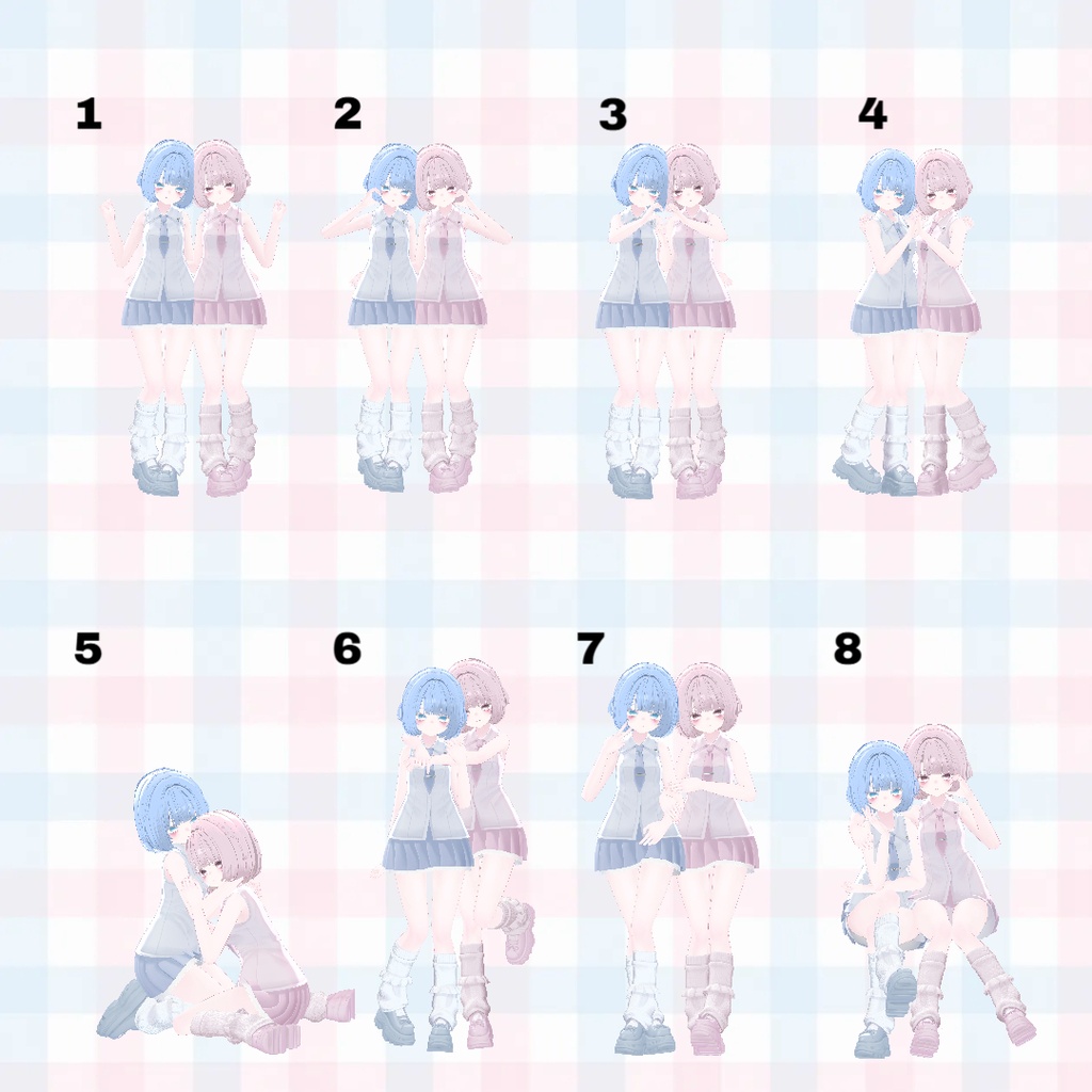 mofumofu pose ver.1