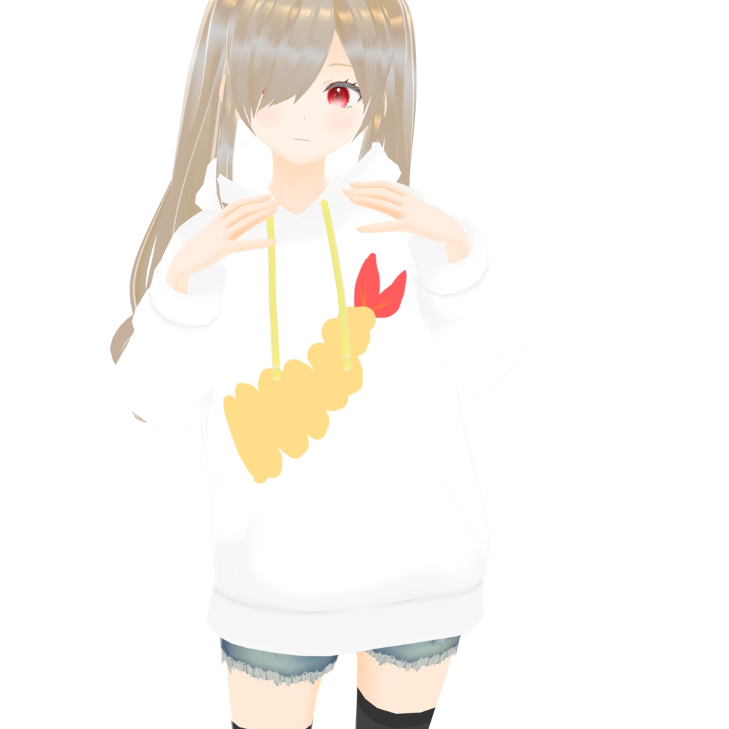 えびふらいパーカー
