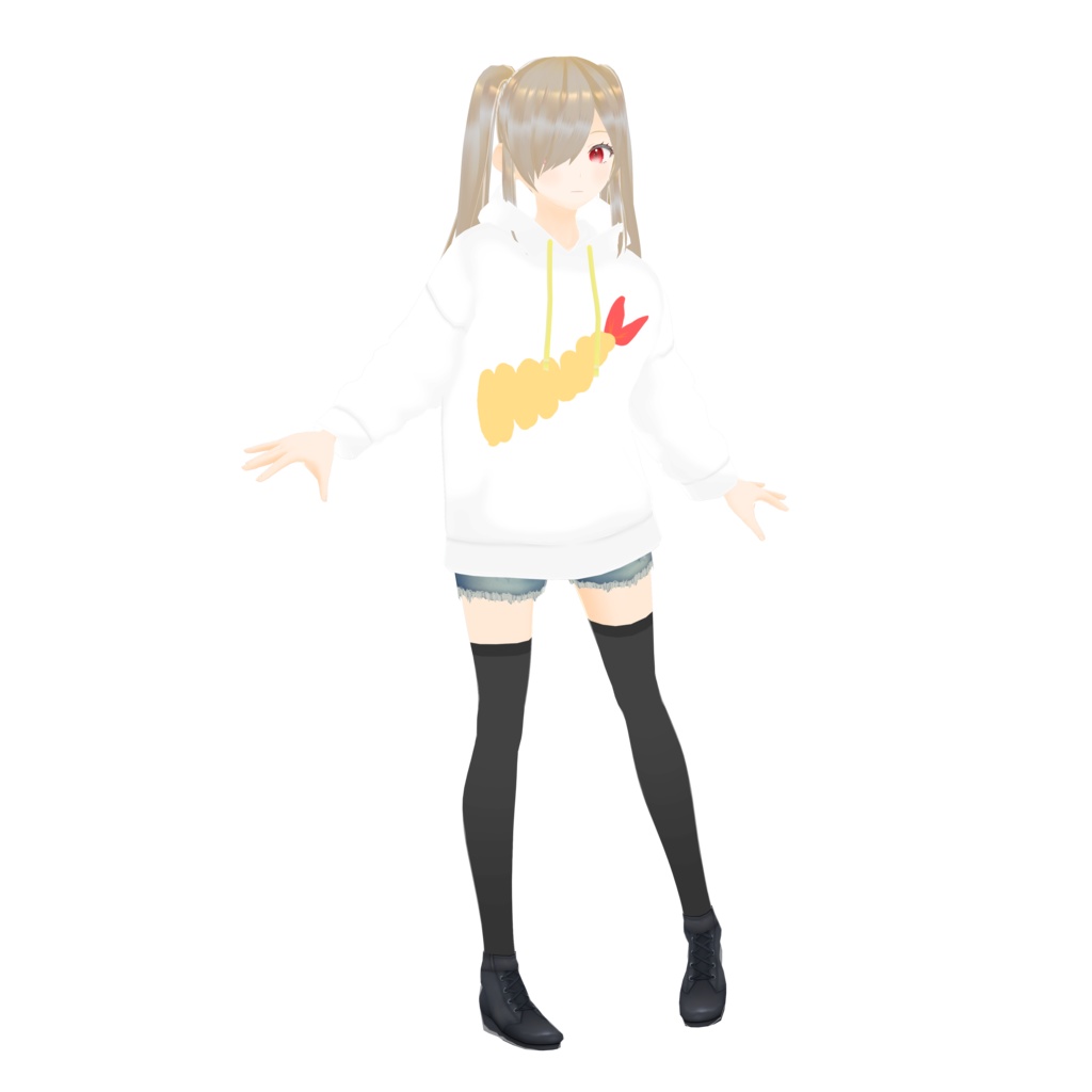 えびふらいパーカー