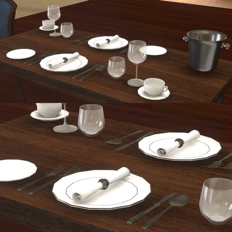 ディナーテーブルセット38点