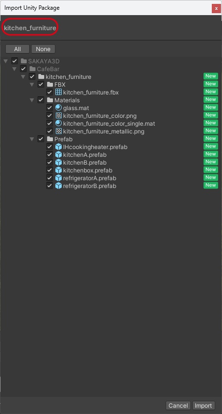 <Cafe&Bar Series>キッチンセット6点(シンク・IHクッキングヒーター・冷蔵庫・棚)