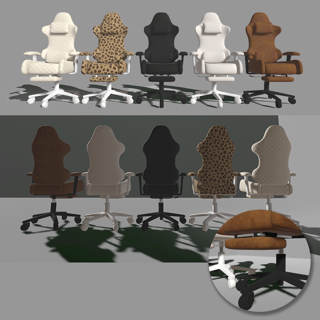 <Gaming Room Series> ゲーミングデスク/ゲーミングチェア(おまけ有)