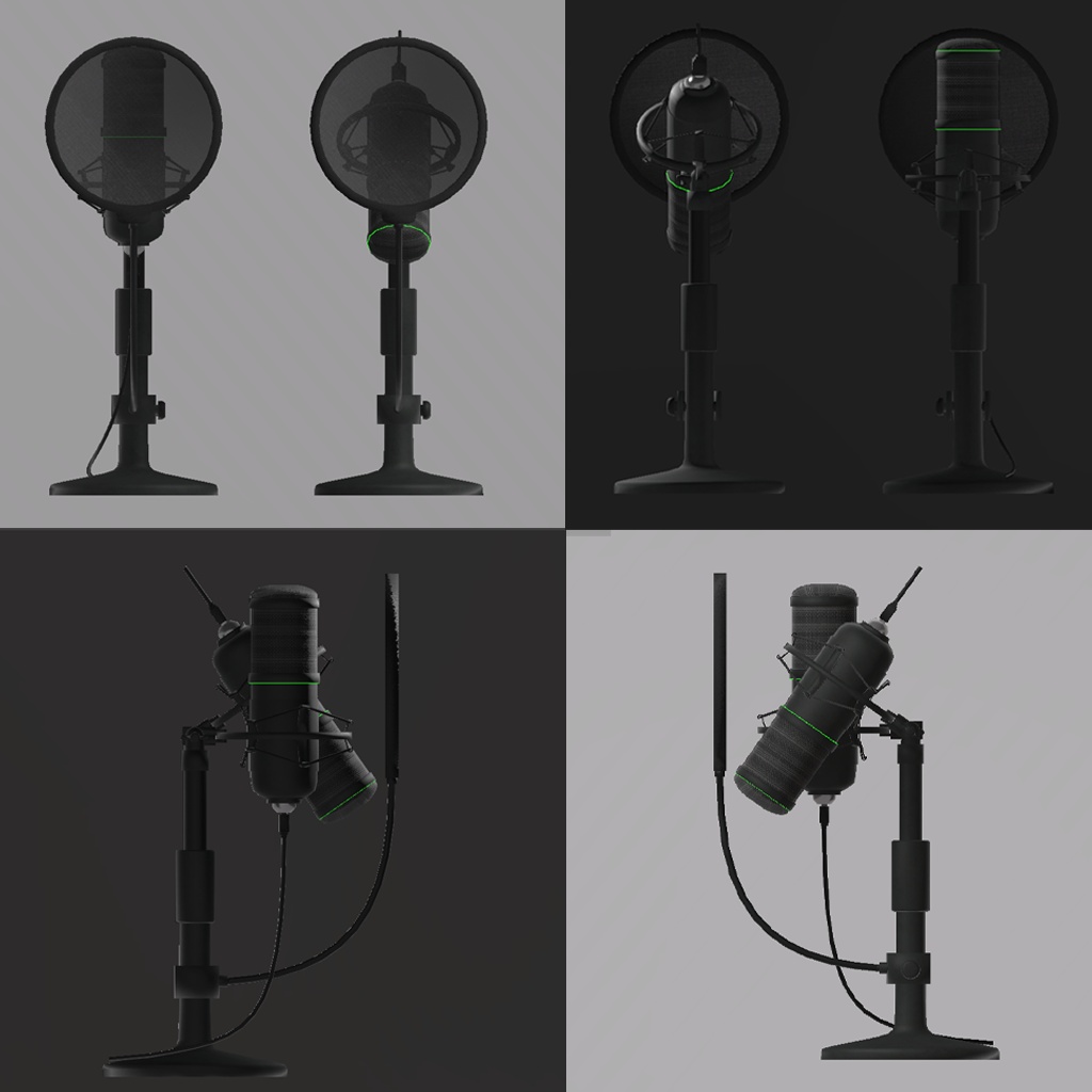 <Gaming Room Series>コンデンサー/配信マイク<カスタマイズOK>