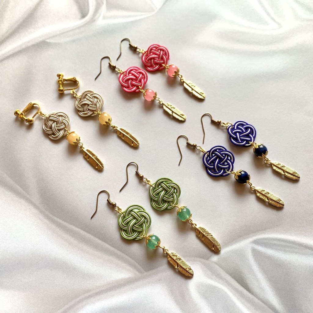 スタマイRevel水引ピアス