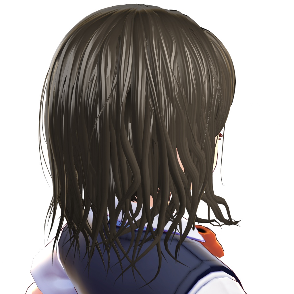 VRoid へアプリセット ショートウェーブヘア