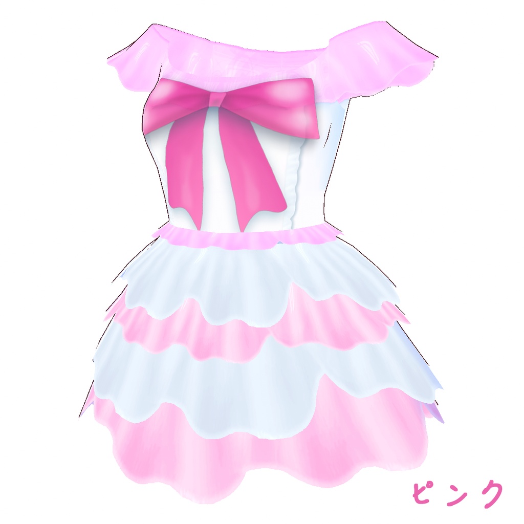 【VRoid 正式版】全10色 魔法少女衣装兼アイドル衣装 衣装テクスチャ