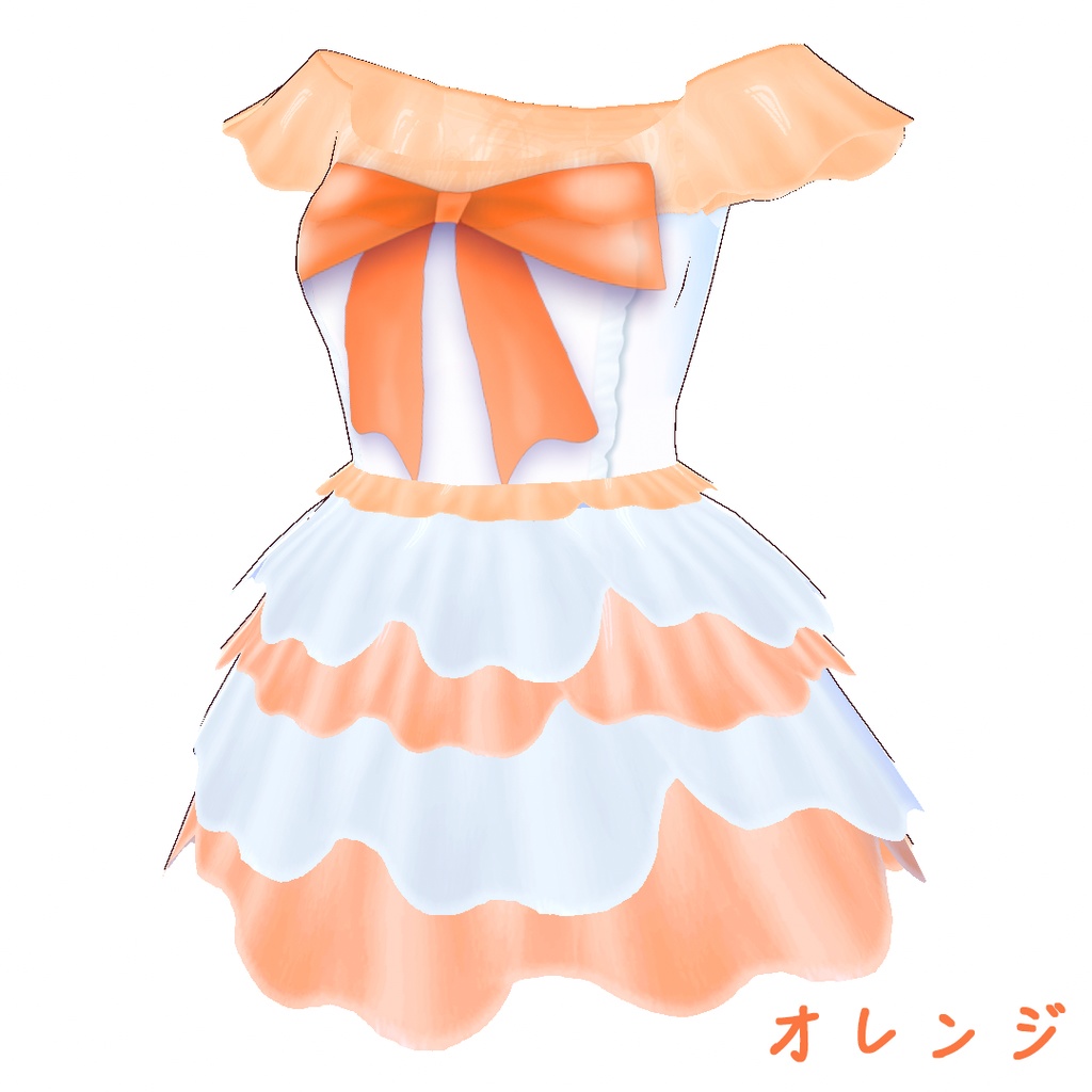 【VRoid 正式版】全10色 魔法少女衣装兼アイドル衣装 衣装テクスチャ