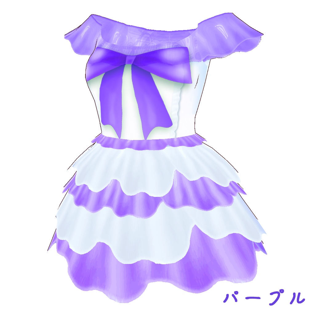 【VRoid 正式版】全10色 魔法少女衣装兼アイドル衣装 衣装テクスチャ