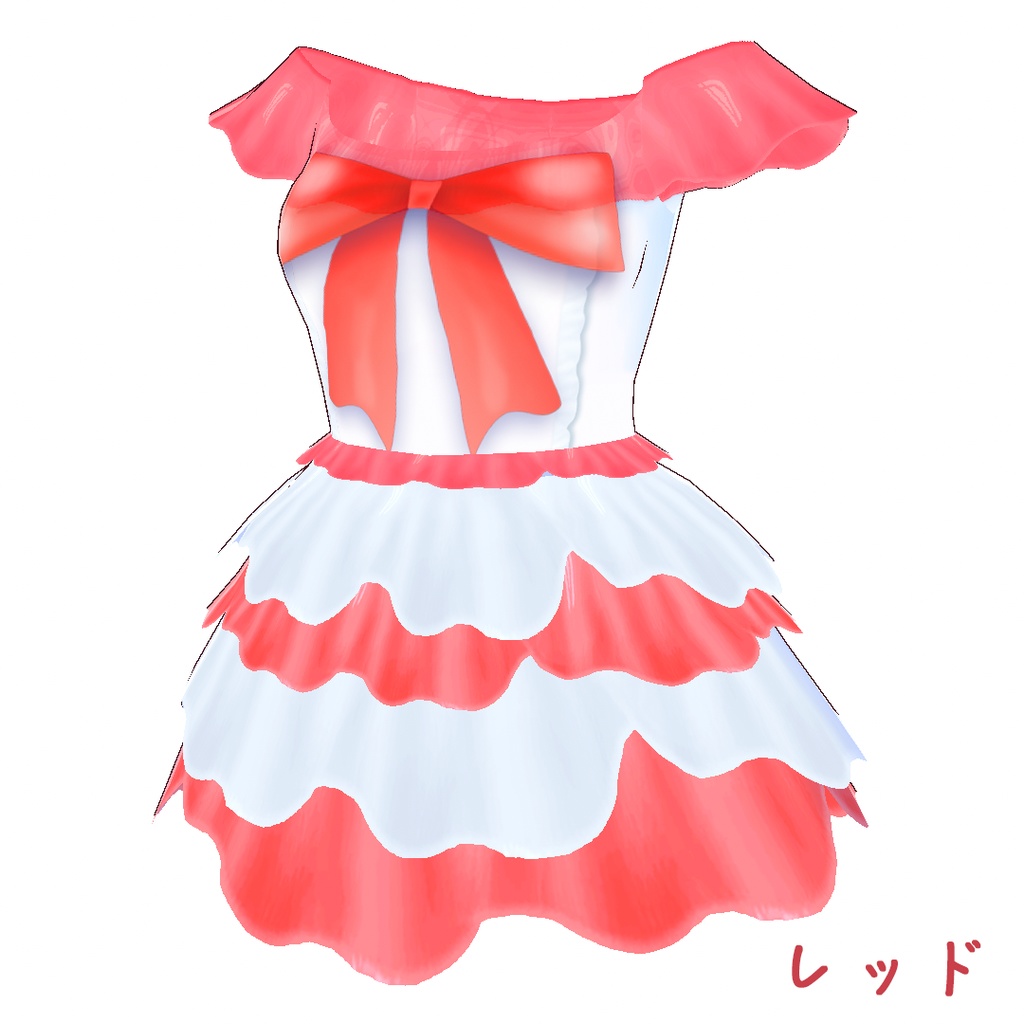 【VRoid 正式版】全10色 魔法少女衣装兼アイドル衣装 衣装テクスチャ