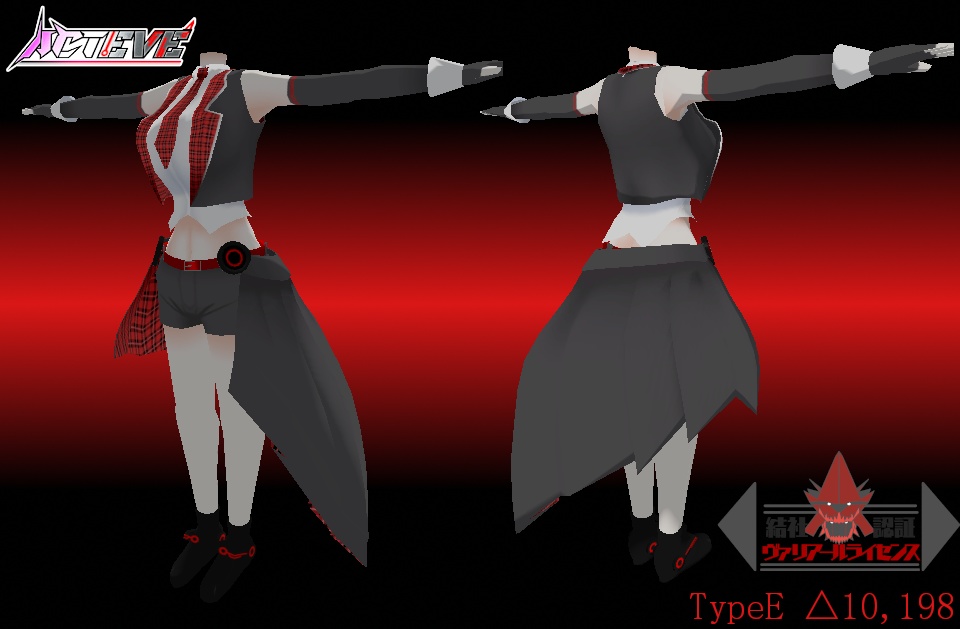 【ProjectActeve】アイドル衣装