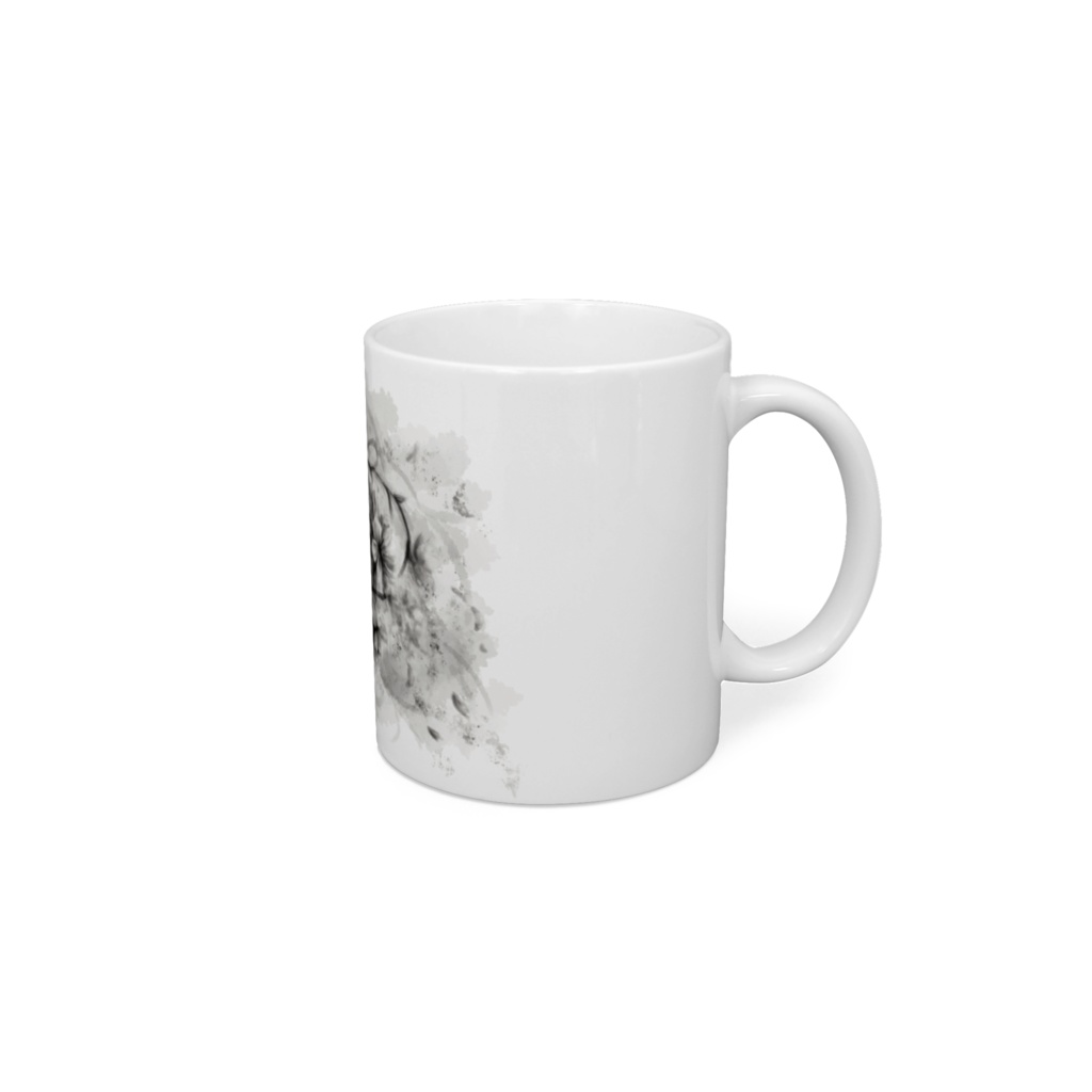 【空蝉-狼-】マグカップ