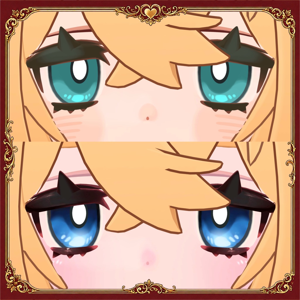 【イスカ対応】Makeup & Eyes texture