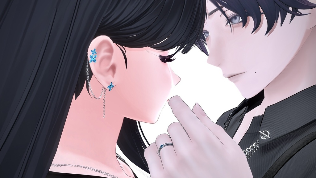 【44アバター対応】-bloomLINK- -Pair- ling & pierce