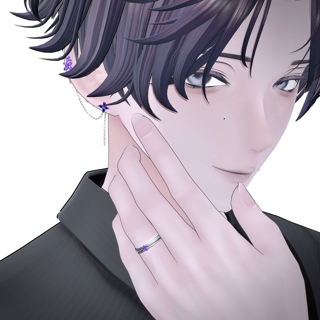【44アバター対応】-bloomLINK- -Pair- ling & pierce