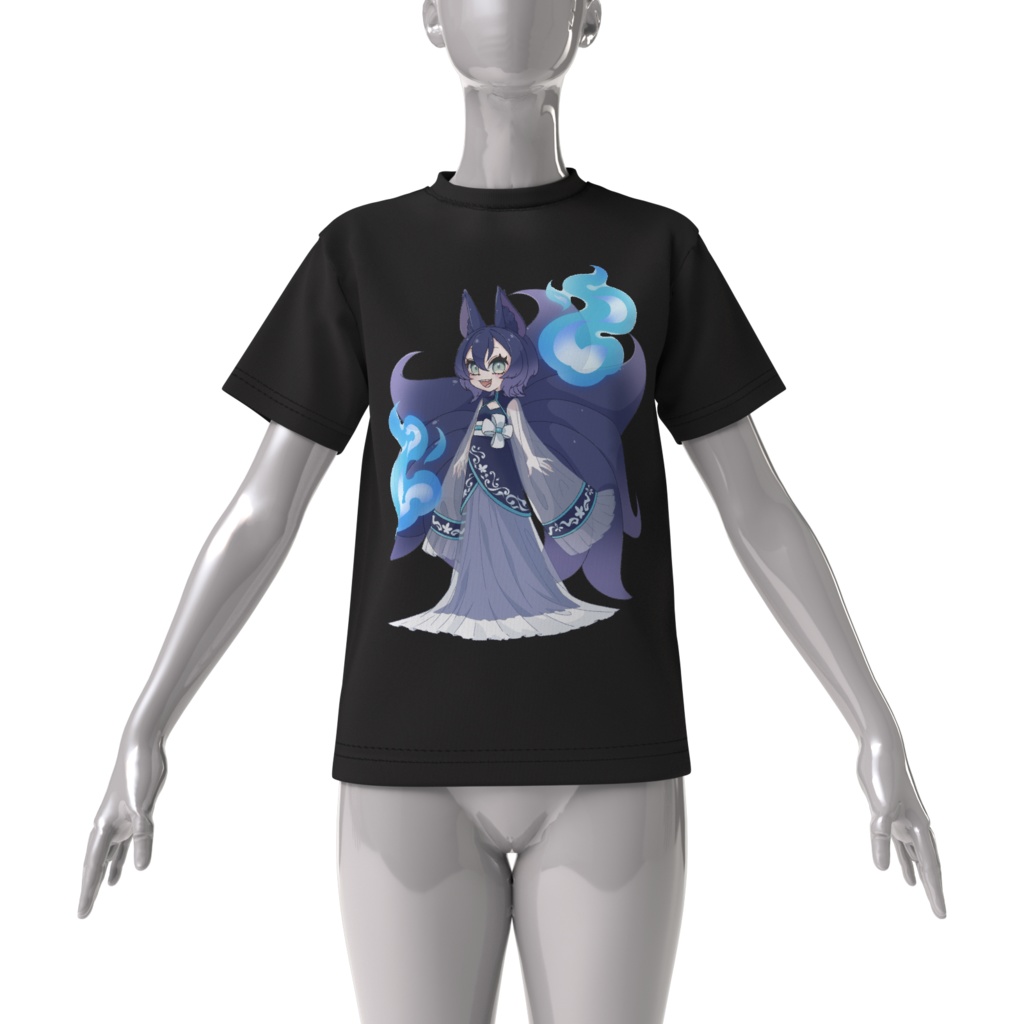 ビッグシルエットT悪戯九尾