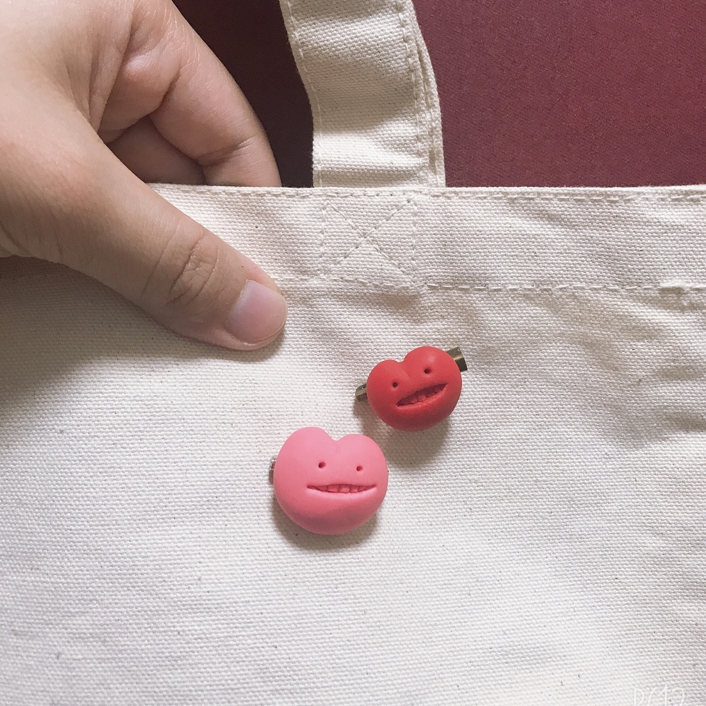 ハートちゃん ブローチ・ピンバッジ【侵食】