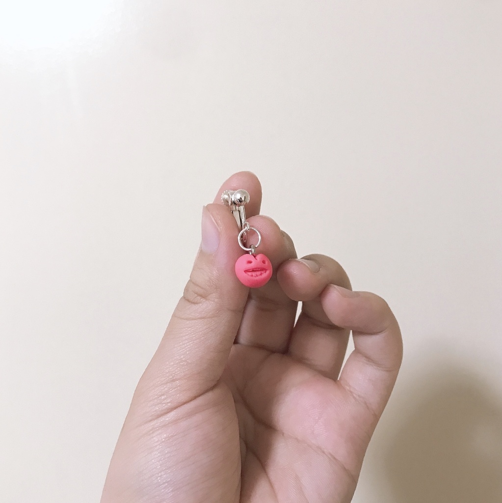 ハートちゃん イヤリング・ピアス【食言】