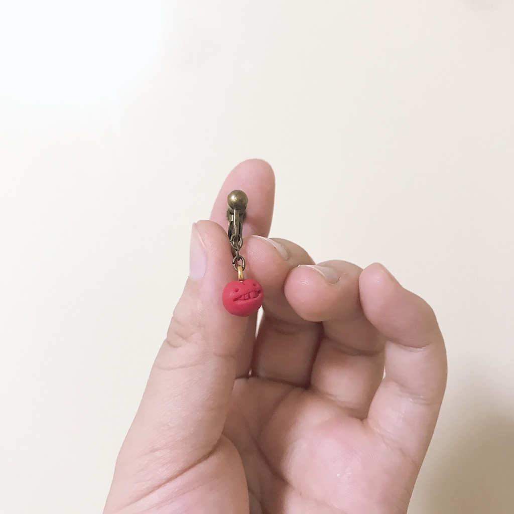 ハートちゃん イヤリング・ピアス【食言】