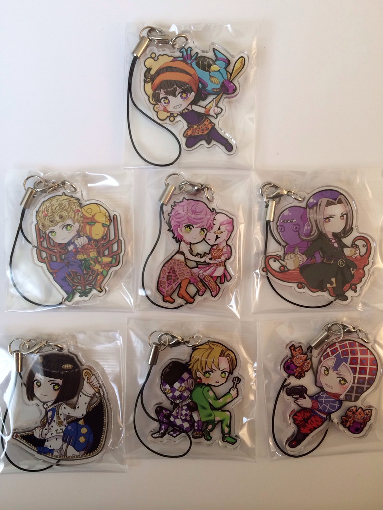 アクリルストラップ