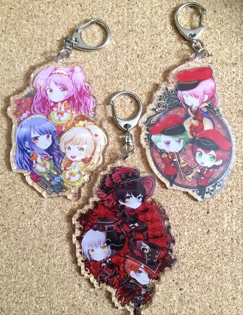 URアクリルキーホルダー