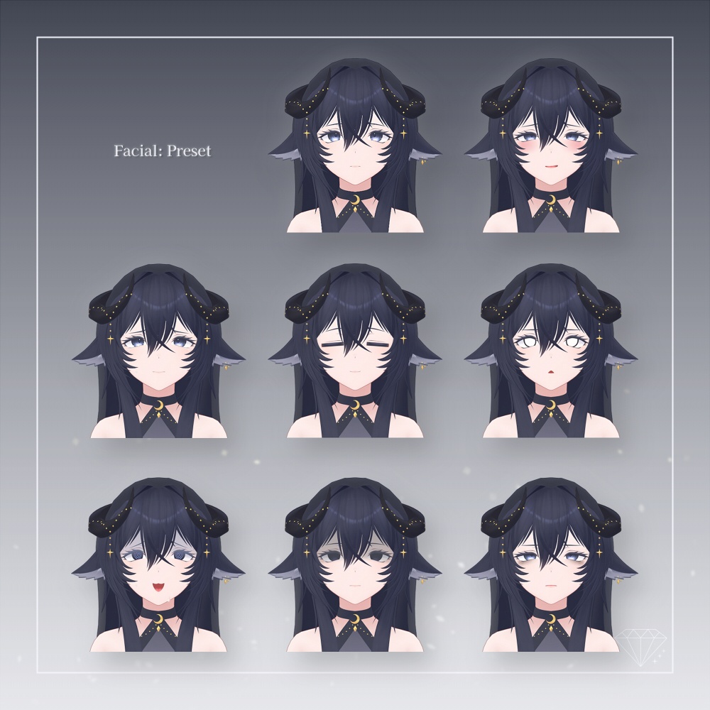 ✨SALE✨【オリジナル3Dモデル】メア -Mea-