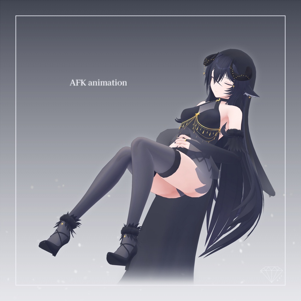 ✨SALE✨【オリジナル3Dモデル】メア -Mea-