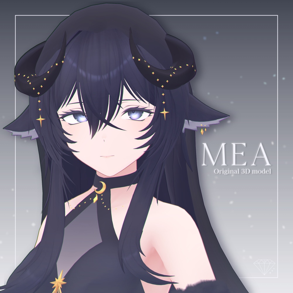 【オリジナル3Dモデル】メア -Mea-